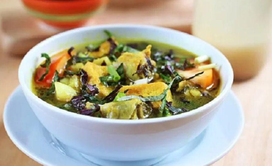 Thịt heo nấu chuối đậu